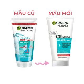 Sữa Rửa Mặt Garnier Hautklar 3in1 Dành Cho Da Mụn & Bị Nhờn 150 ml