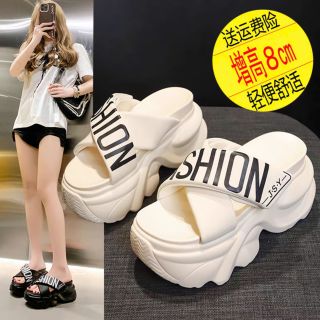 Dép BM Quai Chéo In Chữ