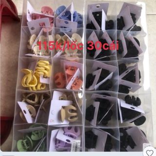 Cột tóc ống lò xo ,hình các kiểu giá số lượng ghi trên sản phẩm
