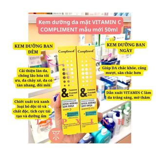 Kem dưỡng da Vitanorm C ngày - đêm Compliment của Nga 50ml