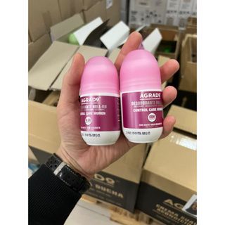 Lăn khử mùi Agrado Hoa hồng & Dầu tầm xuân (hồng) cho nữ