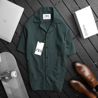 Áo sơ mi nam ngắn tay cao cấp, chuẩn form