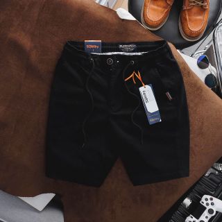 Quần short kaki nam lưng thun dây rút cao cấp