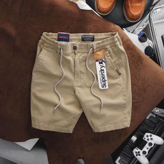 Quần short kaki nam lưng thun dây rút cao cấp