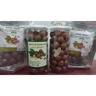 Hạt Macca Nứt Vỏ DakLak Loại 1 Thượng Hạng Trọng Lượng 500g Hạt Giòn, Bùi, Size To