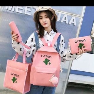Set 4 mon balo bộ 4 món balo 125k