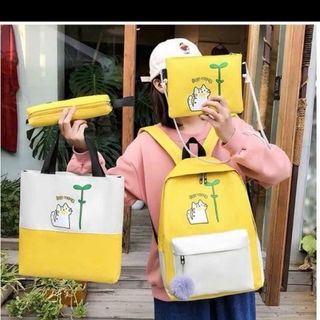Set 4 mon balo bộ 4 món balo 125k