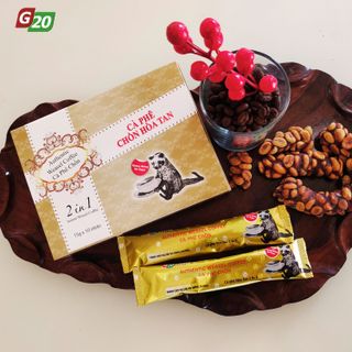 Cà phê chồn hòa tan 2 in 1 G20 Coffee Buôn Mê