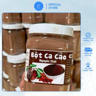 Bột CaCao ĐakLak Nguyên Chất 100% Loại 1 Dùng Làm Bánh, Pha Sữa