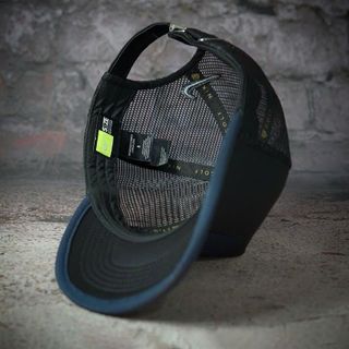 Nón Lưỡi Trai Ni.ke Golf Club Đen Viền Xanh Lưới Cap Chất dù