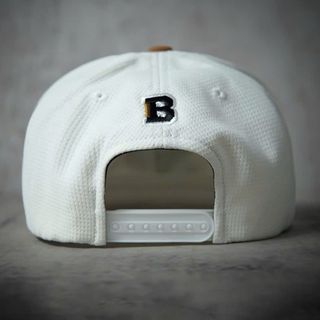 Mũ Lưỡi Trai Spartan Trắng Nâu Snapback Chất Cotton