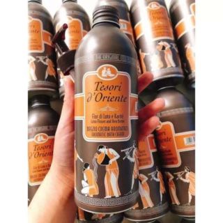 Sữa tắm Tesori 500ml (xám)