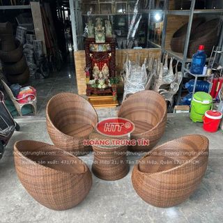 Sofa trứng ghế mây tròn ghế trứng dây dẹp giá rẻ