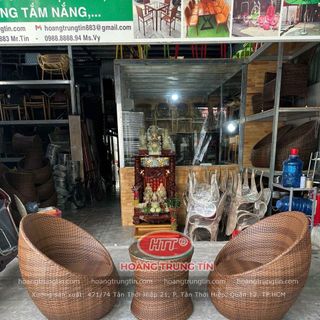 Sofa trứng ghế mây tròn ghế trứng dây dẹp giá rẻ