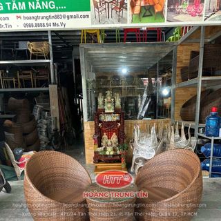 Sofa trứng ghế mây tròn ghế trứng dây dẹp giá rẻ