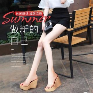 DÉP XUỒNG QUAI TRONG ĐẾ HOA HỒNG Size 35 đến 39