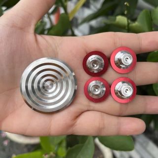 Combo Nắp chụp cacte + 4 ốc Salaya xe Honda (inox 304) ( đậy hộp sên / che sên )