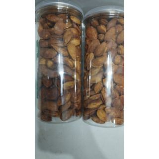 Hạnh Nhân Rang Bơ Nứt Vỏ Hộp 500g Hạt To Đều Size, Hương Vị Thơm Ngon