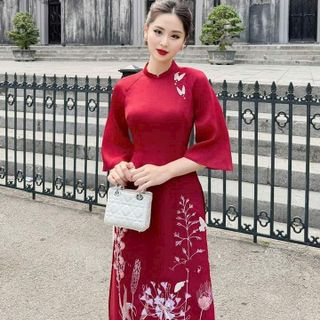 sỉ buôn Áo dài nữ mẫu HOT rimmy - sẵn kho đủ size S - 5Xl