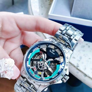 ĐỒNG HỒ NAM CHÍNH HÃNG FUNMEI AUTOMATIC MẶT VIỀN MÀU ĐI KÈM TEM BẢO HÀNH KÍCH HOẠT ĐIỆN TỬ 1
