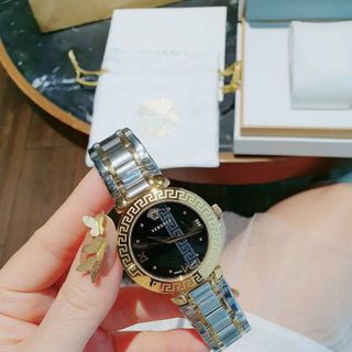 ĐỒNG HỒ NỮ CAO CẤP VERS DÂY THÉP MẶT VÂN XÀ CỪ 3