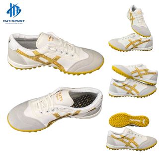 Giày Bata Vải Đế Cao Su HUTISPORT, Giày Đá Bóng Khâu Full Đế Kèm Dây