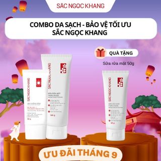 COMBO Kem Chống Nắng Sa Mạc [Tuýp 50g] & Sữa Rửa Mặt Thảo Dược [Tuýp 100g] TẶNG Sữa Rửa Mặt Thảo Dược [Tuýp 50g] giá sỉ