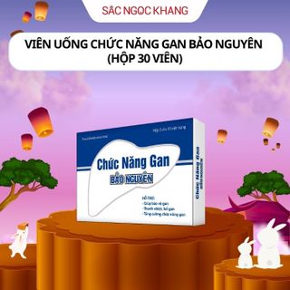 Viên Uống Chức Năng Gan Bảo Nguyên [Hộp 30 Viên] giá sỉ