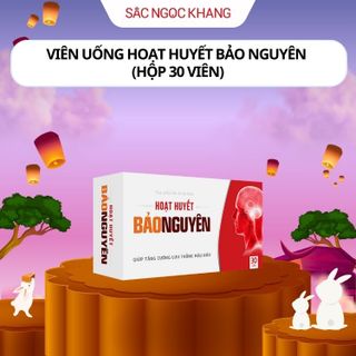 Viên Uống Hoạt Huyết Bảo Nguyên [Hộp 30 Viên] giá sỉ