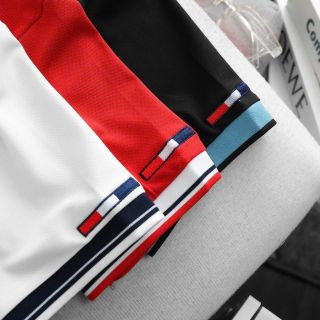 Polo vải cá sấu poly chính hãng cực đẹp. Thun poly 4c trơn láng, mát rượi, co giãn 4c thoải mái Size : m l xl 2xl /2222/8c 3 màu/ ri 24c