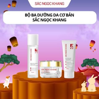 BỘ BA DƯỠNG DA CƠ BẢN (Sữa Rửa Mặt Thảo Dược 50g & Nước Hoa Hồng Thảo Dược 145ml & Kem Dưỡng Trắng Da Ban Đêm 10g) giá sỉ