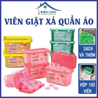 HỘP 100 VIÊN NƯỚC GIẶT GELIJING giá sỉ