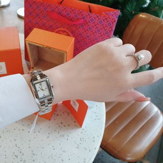 ĐỒNG HỒ NỮ CAO CẤP TORI BURCH MẶT VUÔNG FULLBOX HÃNG