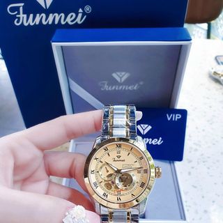 ĐỒNG HỒ NAM CHÍNH HÃNG FUNMEI AUTOMATIC ĐI KÈM TEM BẢO HÀNH KÍCH HOẠT ĐIỆN TỬ 1