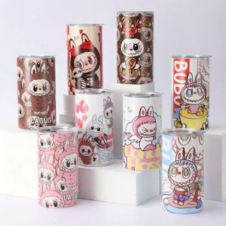 LY GIỮ NHIỆT LABUBU 600ML KÈM ỐNG HÚT