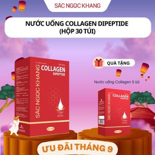 Nước Uống Collagen Dipeptide Sắc Ngọc Khang [Hộp 30 Túi] TẶNG Nước Uống Collagen Dipeptide Sắc Ngọc Khang [Hộp 5 Túi] giá sỉ