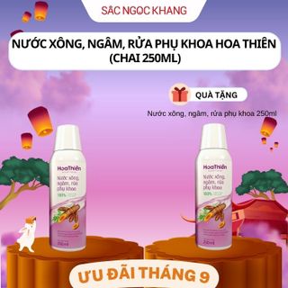 Nước Xông, Ngâm, Rửa Phụ Khoa Hoa Thiên [Chai 250ml] giá sỉ