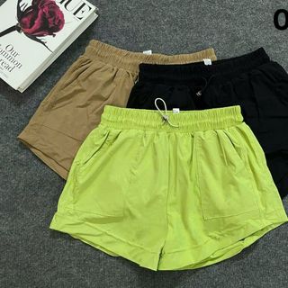 Quần đùi QC 2 lớp rất CC về hàng Chất dù siêu xịn, co giãn tốt Đúng hàng loại 1 ạ 3 màu- MlXl