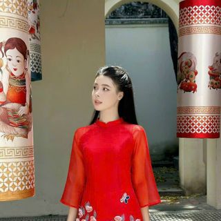sỉ áo dài Nữ cách tân, đủ màu , đủ size S - 5Xl, sẵn kho
