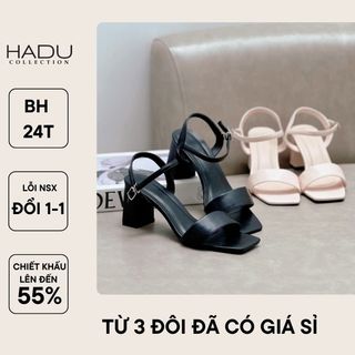 Giày sandal 7P quai ngang Basic sành điệu Hadu HS502 giá sỉ