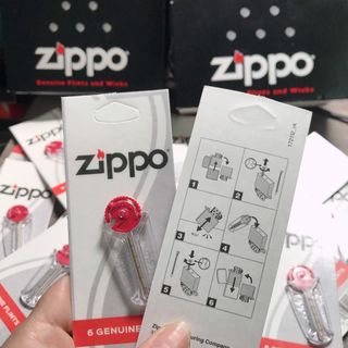 Đá Zippo Chính Hãng USA - Vỉ Trắng 6 Viên/Vi