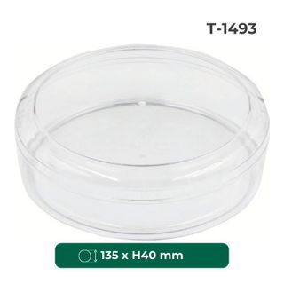 Combo 50 Hộp Nhựa Tròn Chất Liệu Mica Cứng - Đầy Đủ Kích Thước