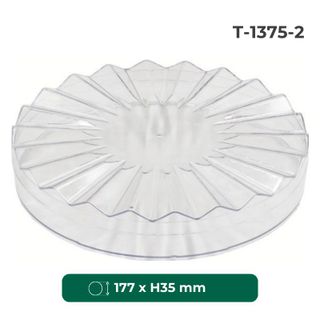 Combo 50 Hộp Nhựa Tròn Chất Liệu Mica Cứng - Đầy Đủ Kích Thước
