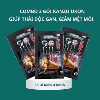 3 Gói Kanzo Ukon Tách Lẻ