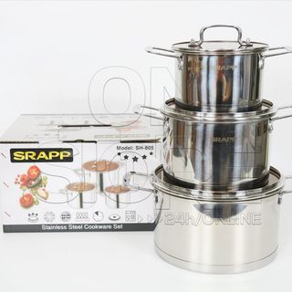 Bộ Nồi Inox Cao Cấp SRAPP SH-805