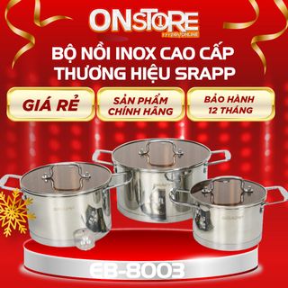 Bộ Nồi Inox Cao Cấp SRAPP SH-805 giá sỉ