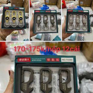 Móc khoá Nam hộp 6-12 giá có ghi cụ thể trên sản phẩm