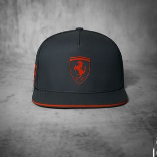 Mũ Lưỡi Trai Ferarri Đen Snapback Chất dù giá sỉ