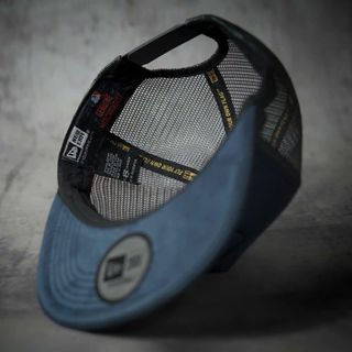 Mũ Lưỡi Trai Dod.gers Xanh Snapback Chất Da lộn phối lưới