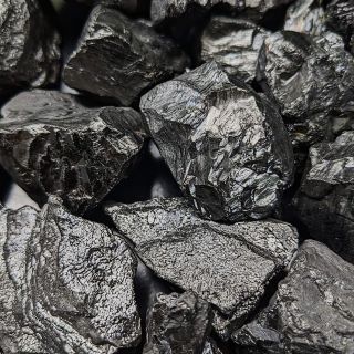 Túi đá Elite shungite lọc nước khoáng, ngăn bức xạ điện từ sóng 5G đá bảo vệ, đá năng lượng Gems Shunghite 100g